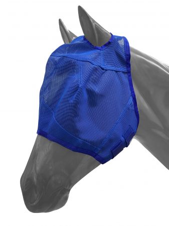 Showman Mesh Rip Resistant Fly Mask No Ears with Velcro Closure #4